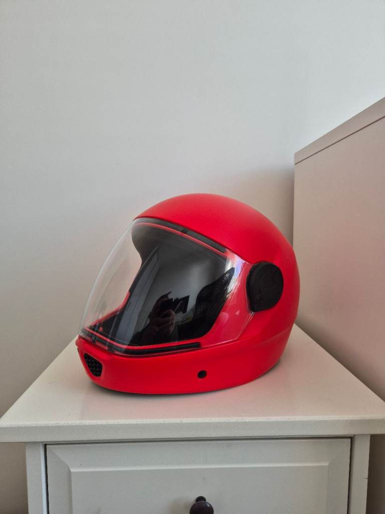 Cooke G4 Skydiving Helmet Size XXL Red