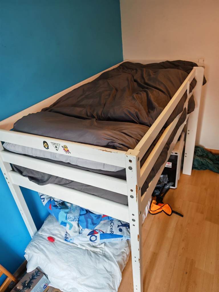 Children's Mid sleeper with mattress