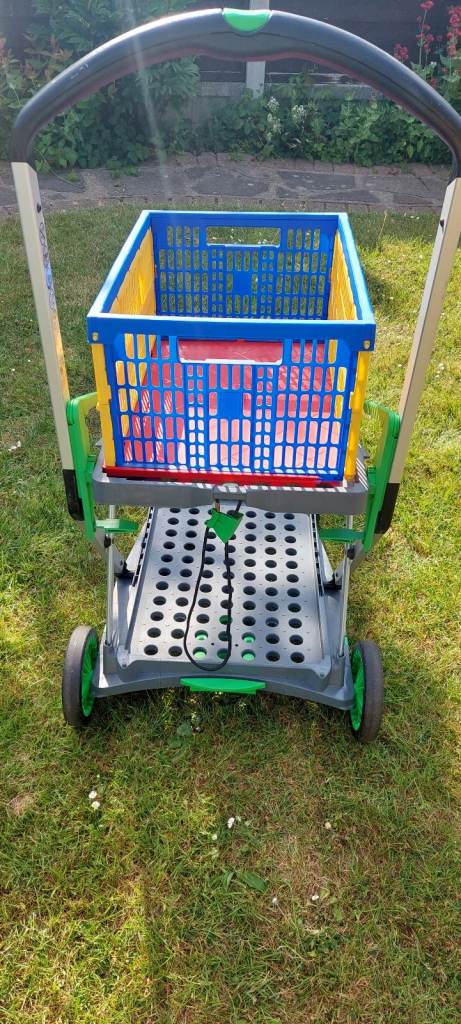 REDUCED Clax Folding Trolley & Two Baskets