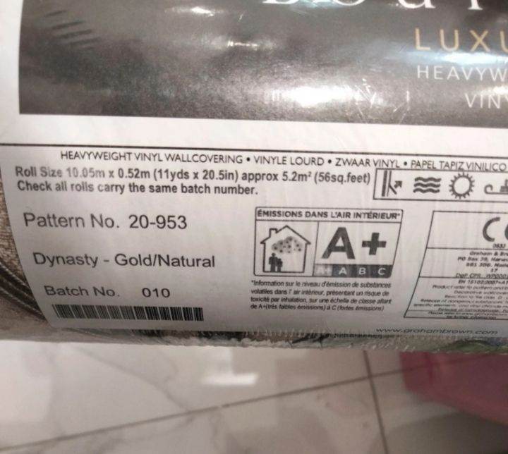 Boutique luxury wallpaper brand new 