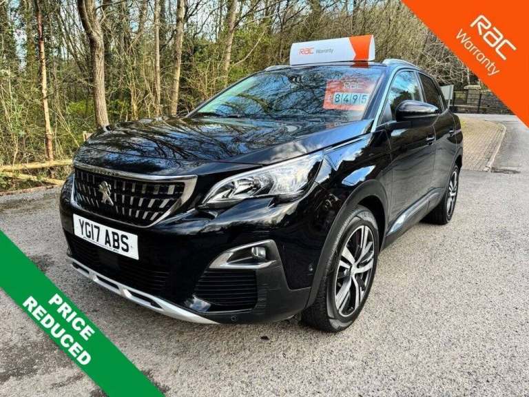 2017 Peugeot 3008 1.6 BlueHDi Allure SUV 5dr Diesel Manual Euro 6 (s/s) (120 ps) HATCHBACK Diesel...