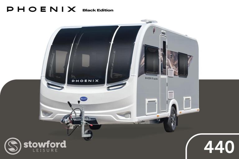 Bailey Phoenix Black Edition 440 NEW Touring Caravan