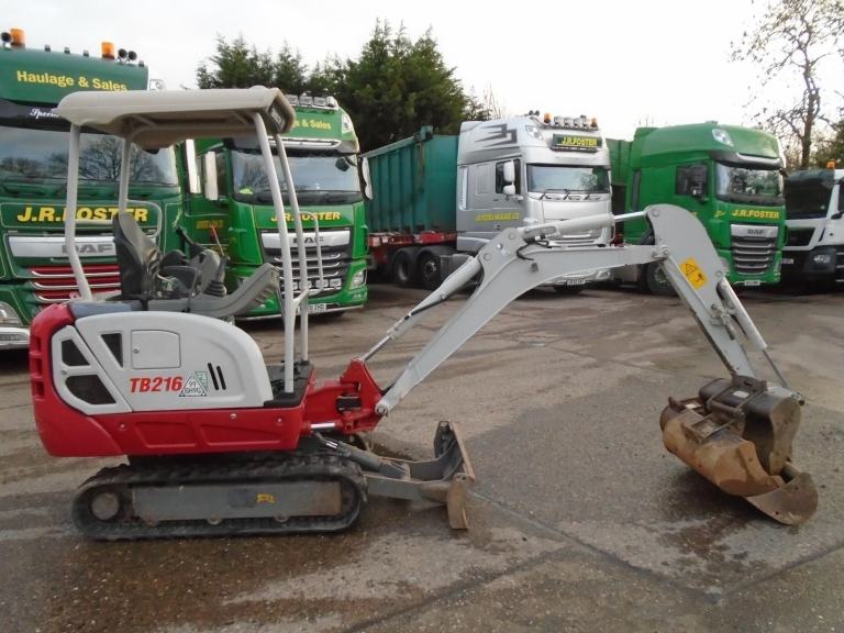2023 TAKEUCHI TB216 1.6 TON EXCAVTOR / MINI DIGGER 