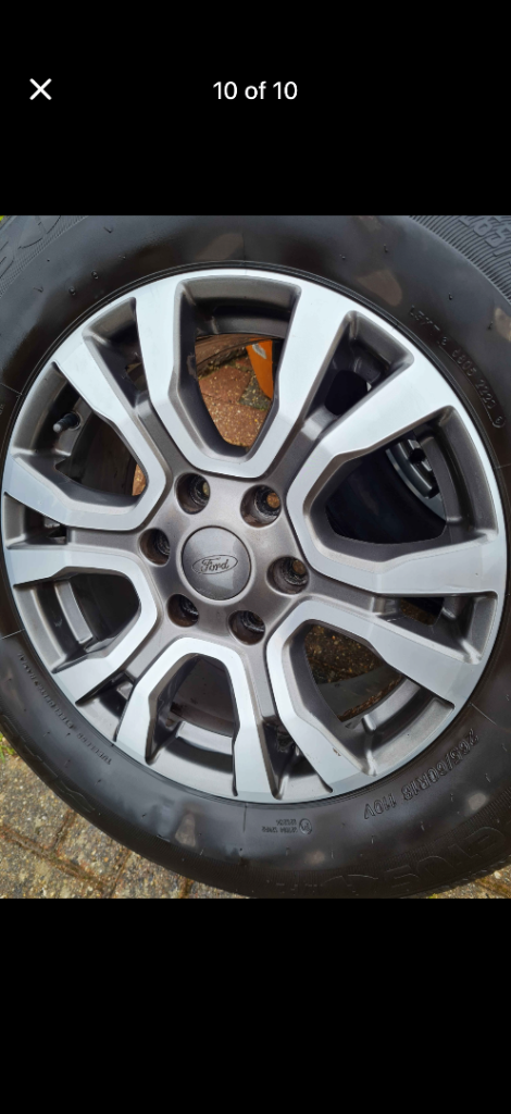 Ford Ranger Wildtrak 2019 alloys
