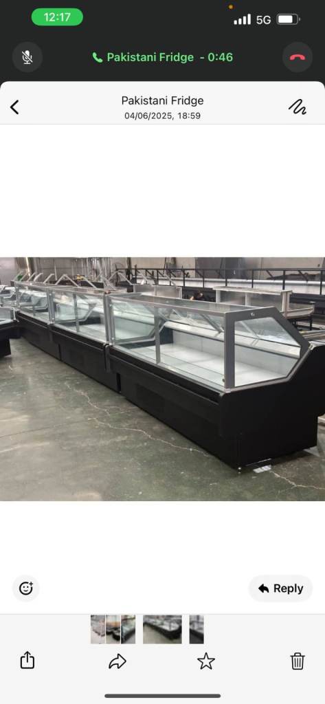 2m counter display fridge meat butcher fridge deli drink shop fridge chiller new