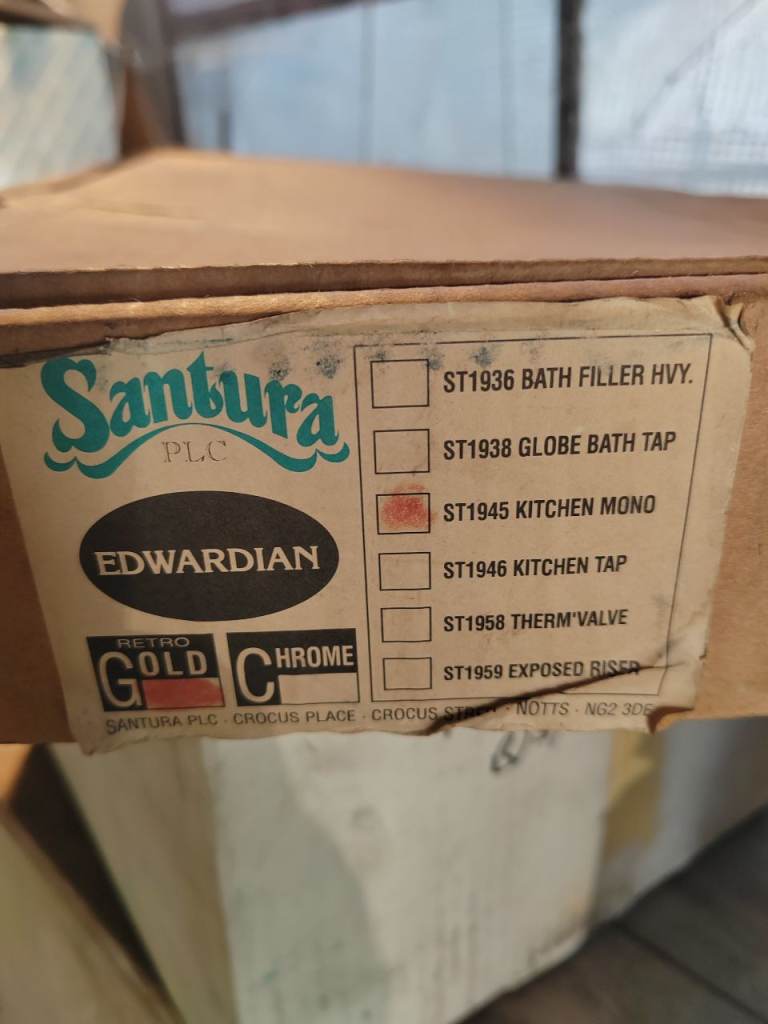 Santura Edwardian kitchen mono tap 