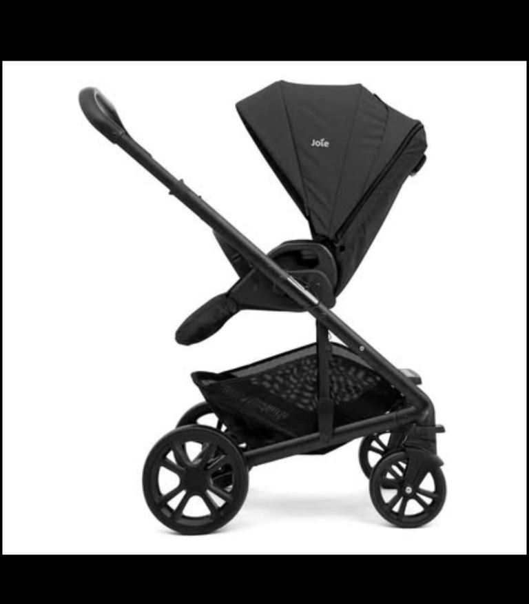 Joie Chrome (i-Snug2) Travel System – Shale | Used, Clean, Full Set | Collection Only