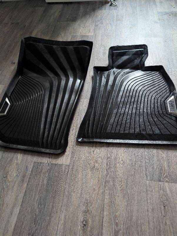 BMW 3 series front rubber car mats 