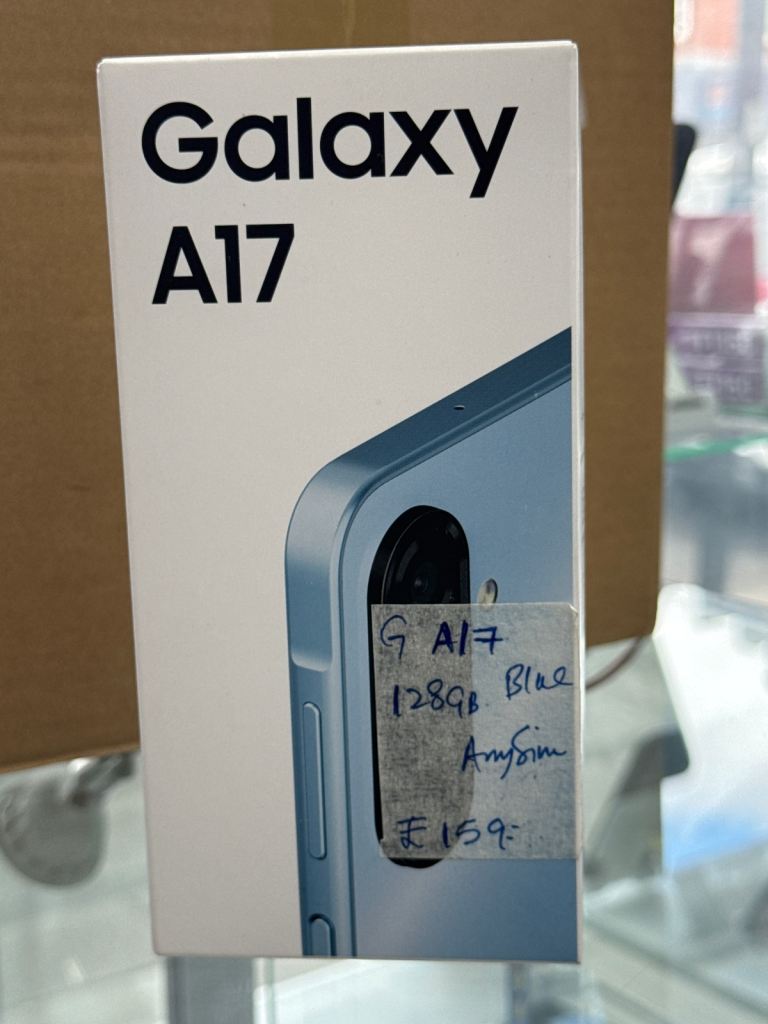 Samsung Galaxy A17 128GB Blue - New, Any Sim