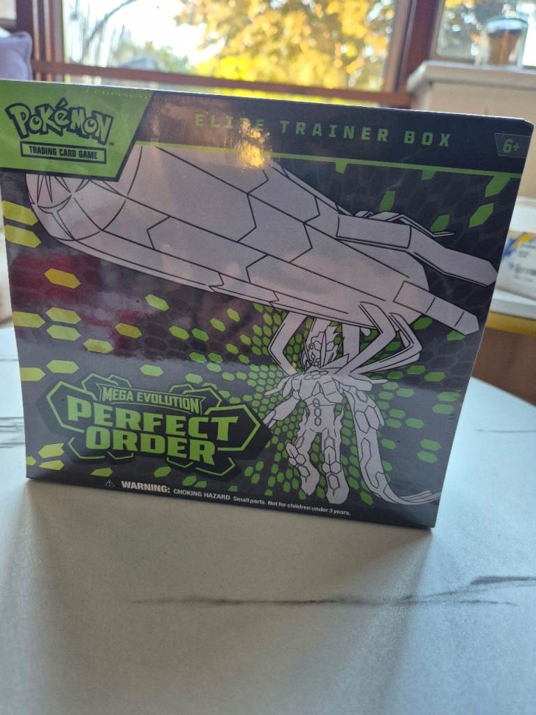 POKEMON PERFECT ORDER ETB SEALED NEVER OPENED MULTIPLE AVAILABLE !!!