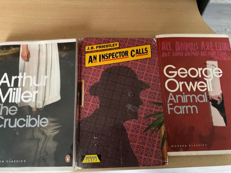 GCSE English literature books