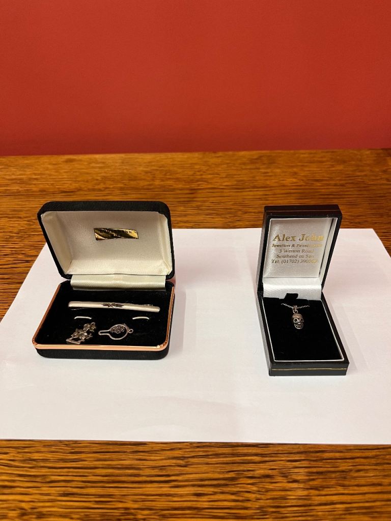 image for Three Pieces of Sterling Silver in Presentation Boxes