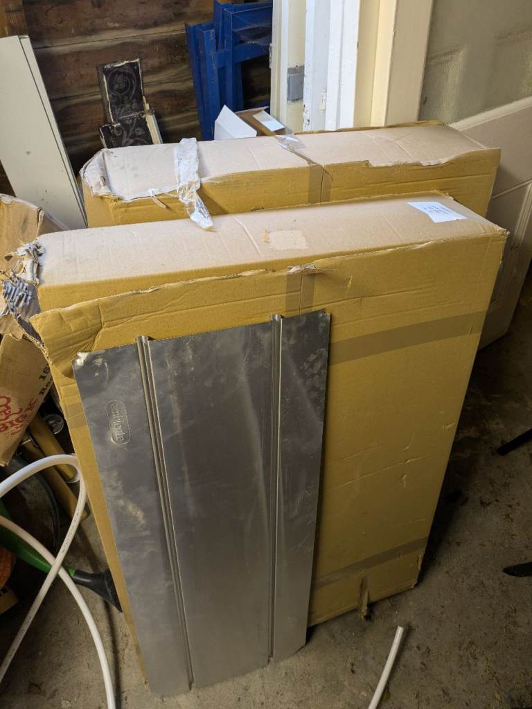 Under floor heating spreader plates ambiente double groove 390 x 1000