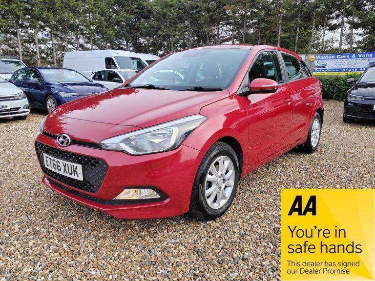2017 Hyundai i20 1.2 SE Euro 6 5dr HATCHBACK Petrol Manual