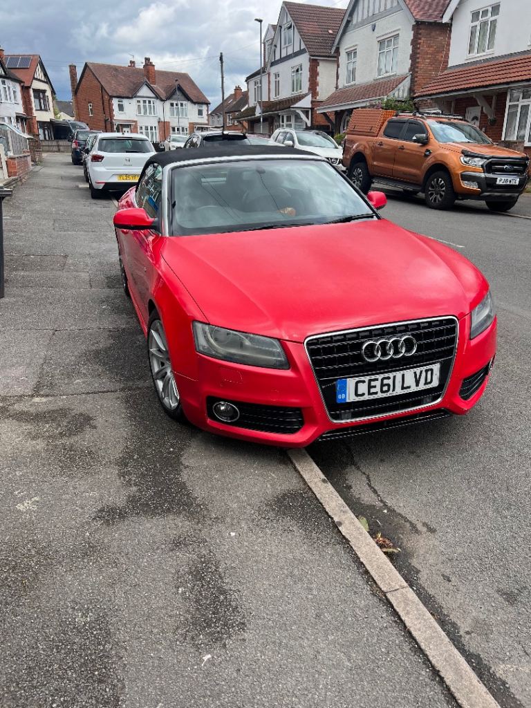 Audi, A5, S-Line Convertible, 2011, Manual, 1968 (cc), 2 doors