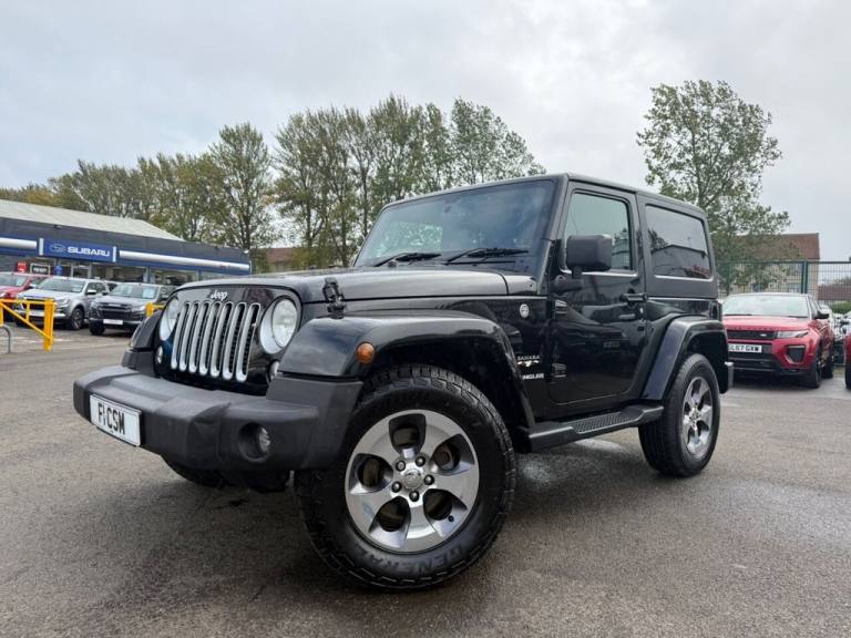 2016 Jeep Wrangler 2.8 CRD Sahara SUV 2dr Diesel Auto 4WD Euro 6 (197 bhp) CONVERTIBLE Diesel Aut...