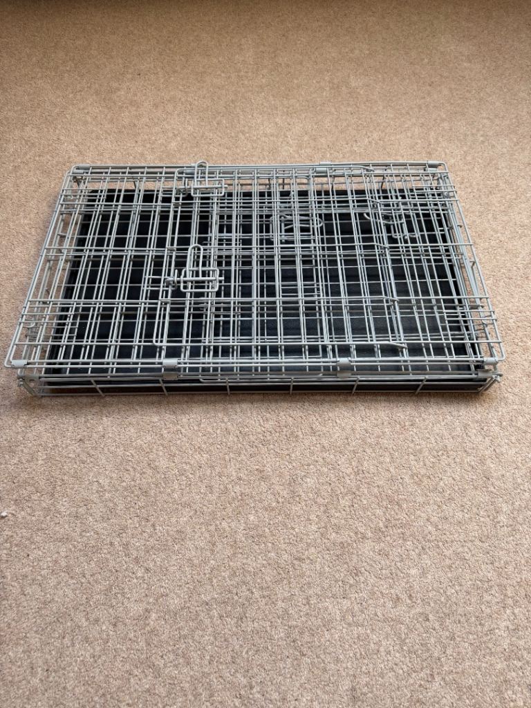 Double door pet cage for medium sized pets/dogs