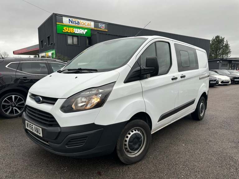 2016 66 Ford Transit Custom 2.0TDCi 310 L1H1 Double Cab Crew 6 Seater