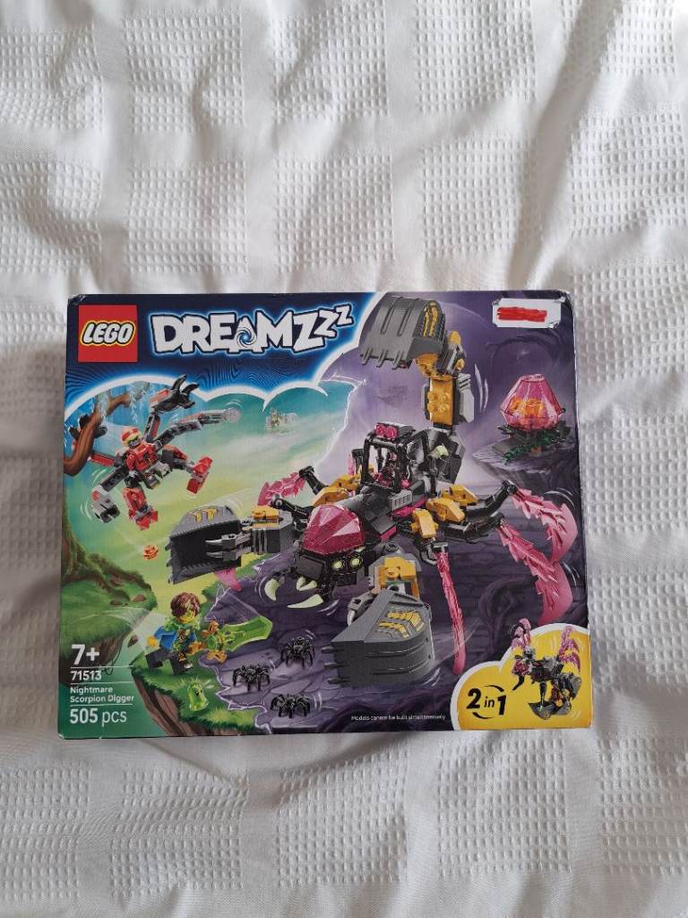 LEGO DREAMZzz 2in1 Nightmare Scorpion Digger (71513) (sealed) 