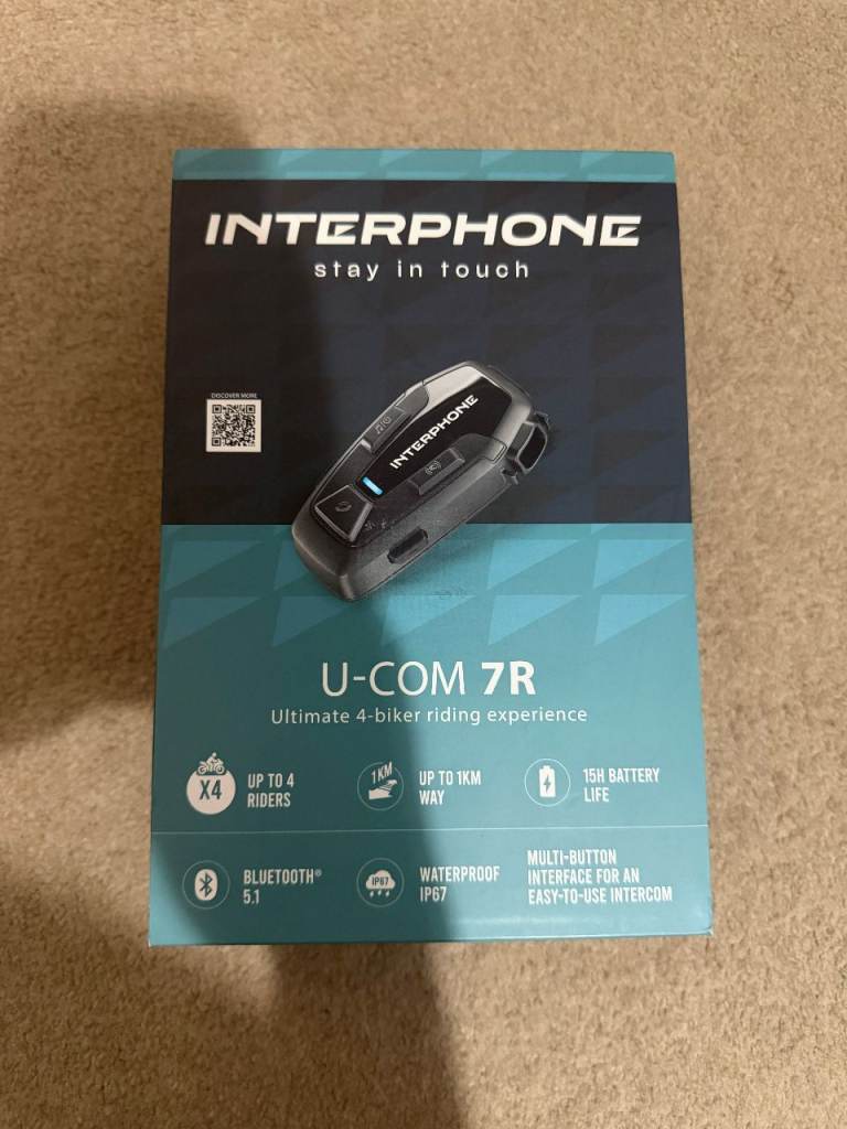 Interphone U-COM 7R Motorcycle Intercom