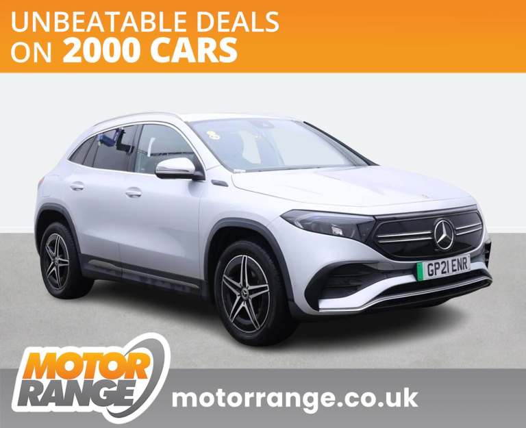 2021 Mercedes-Benz EQA EQA 250 140kW AMG Line 66.5kWh 5dr Auto Crossover/SUV ELECTRIC Automatic