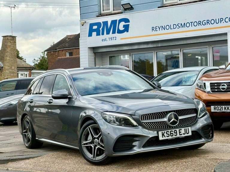 2019 Mercedes-Benz C Class 2.0 C300d AMG Line Estate 5dr Diesel G-Tronic+ Euro 6 | SAT NAV | BLUE...