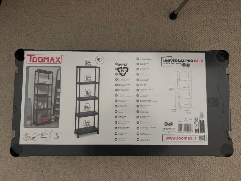 UNIVERSAL PRO 5 Tier Shelving