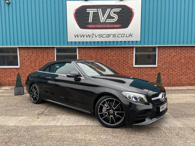 2019 Mercedes-Benz C Class C300d AMG Line Premium 2dr 9G-Tronic CONVERTIBLE DIESEL Automatic