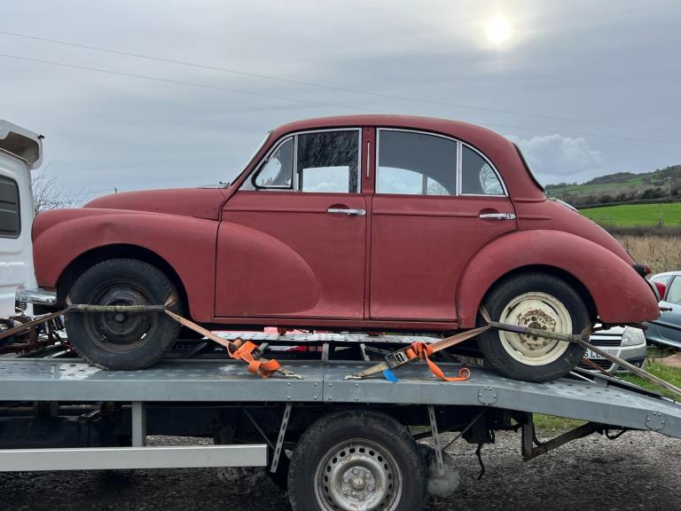 1958 Morris Minor 1.0 RESTO  Project Classic car  rare spares repair Mathewsons restoration SALOO...