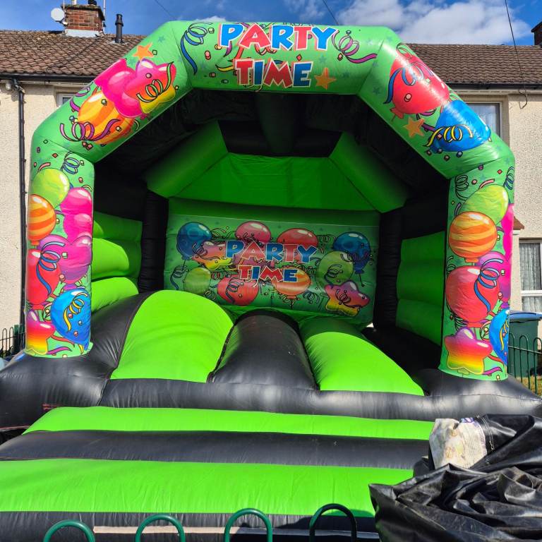 *15ft x 15ft Adult Party time Bouncy castle + Delivery. 