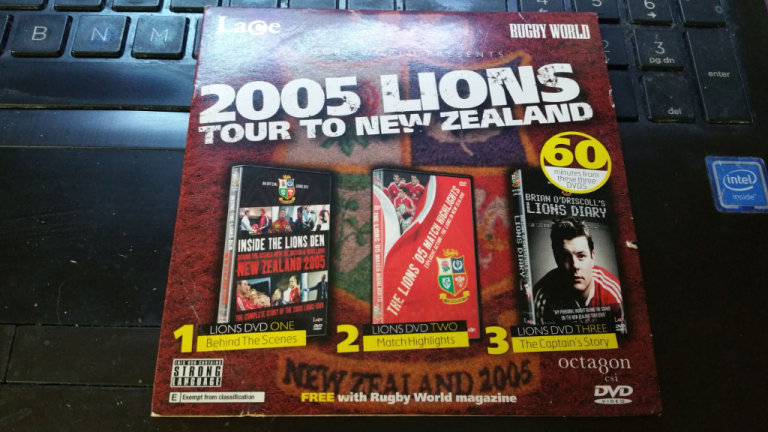 2005 Lions tour to New Zealand Brand new!