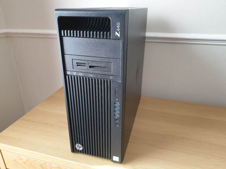 HP Z440 - E5-1650 V4 - 32GB Ram - NVIDIA M4000 8GB Graphics - NEW SSD - Windows 11 Pro Gaming CAD PC