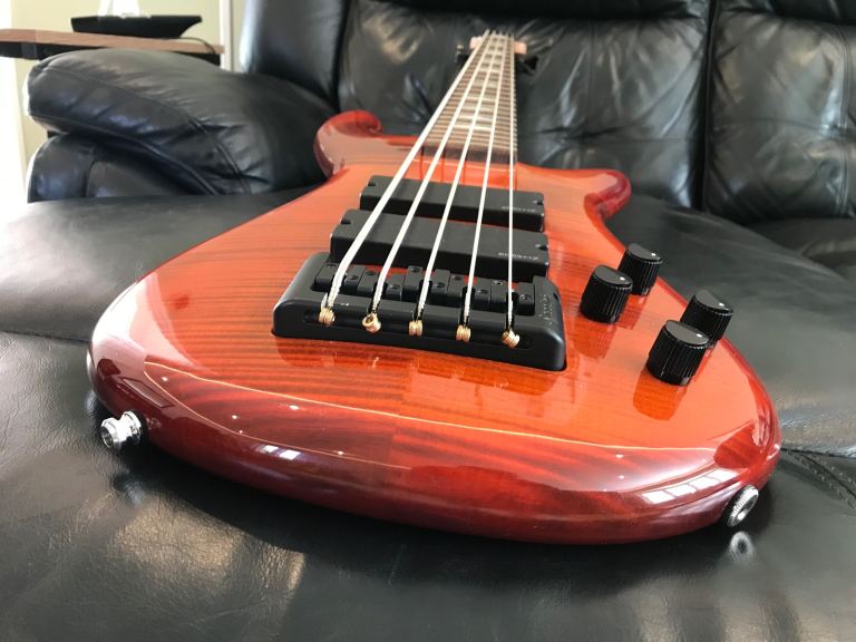 Spector euro Rebop DLX 5 string bass guitar, superb sounding, great action, super value