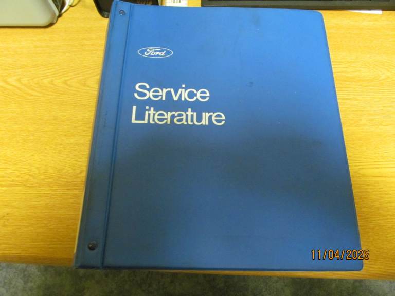 Genuine Ford Service literature file for Ford Escort 1975 & 1981 onwards
