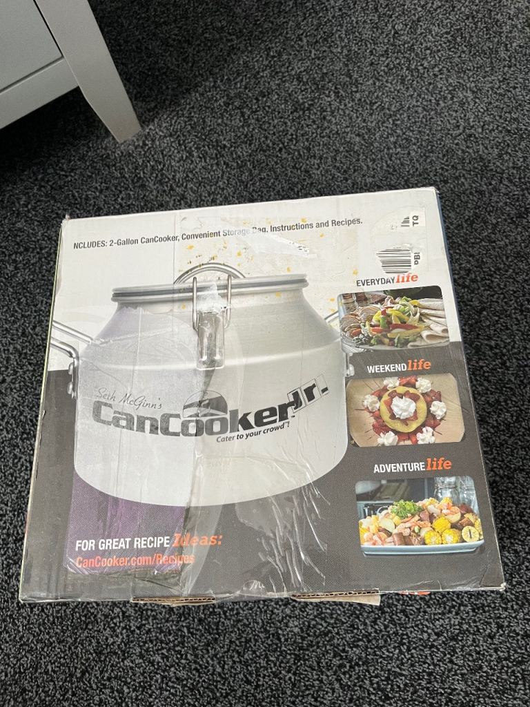 Can Cooker for camping/caravan/home