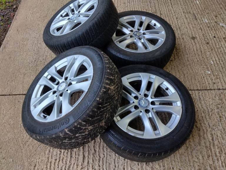 4 off Genuine Mercedes 16 inch Alloys 