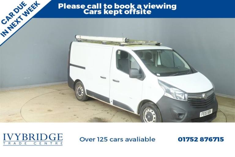 2015 15 VAUXHALL VIVARO 1.6 CDTI 2900 ECOFLEX PANEL VAN 5DR DIESEL MANUAL L1 H1 