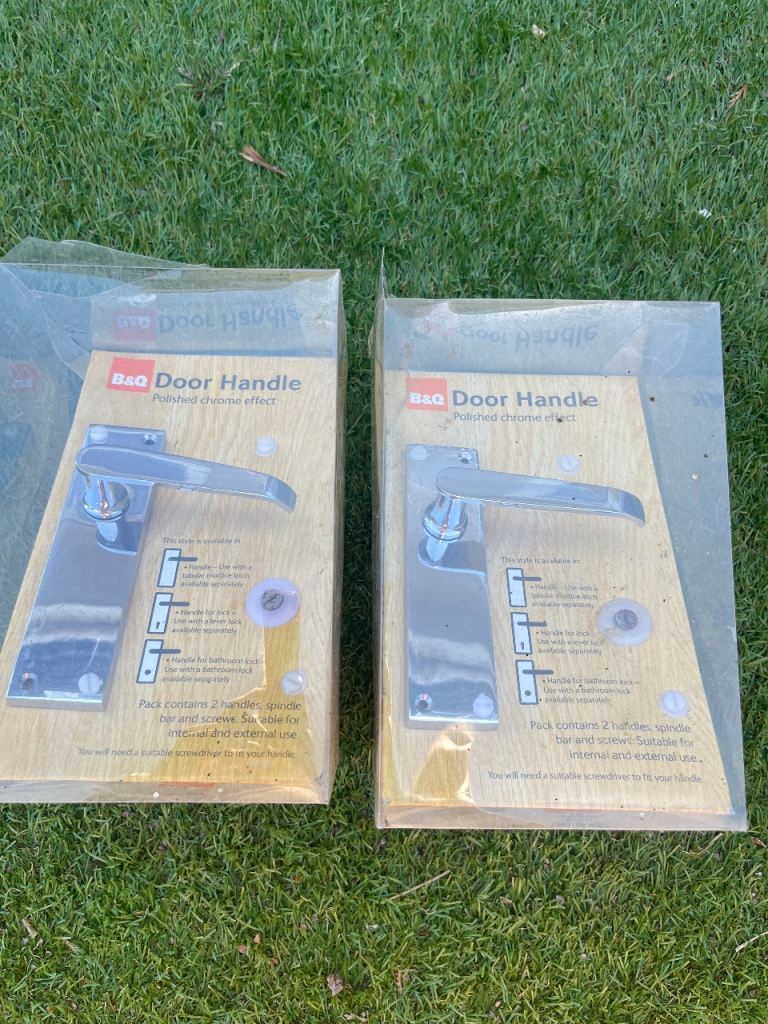Chrome Door handles