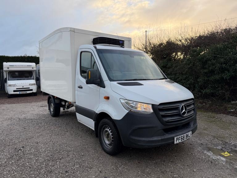 2018 Mercedes-Benz Sprinter 3.5t Refrigerated Box Van CHASSIS CAB Diesel Automatic