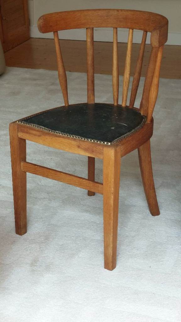 Upholstered wooden chairs