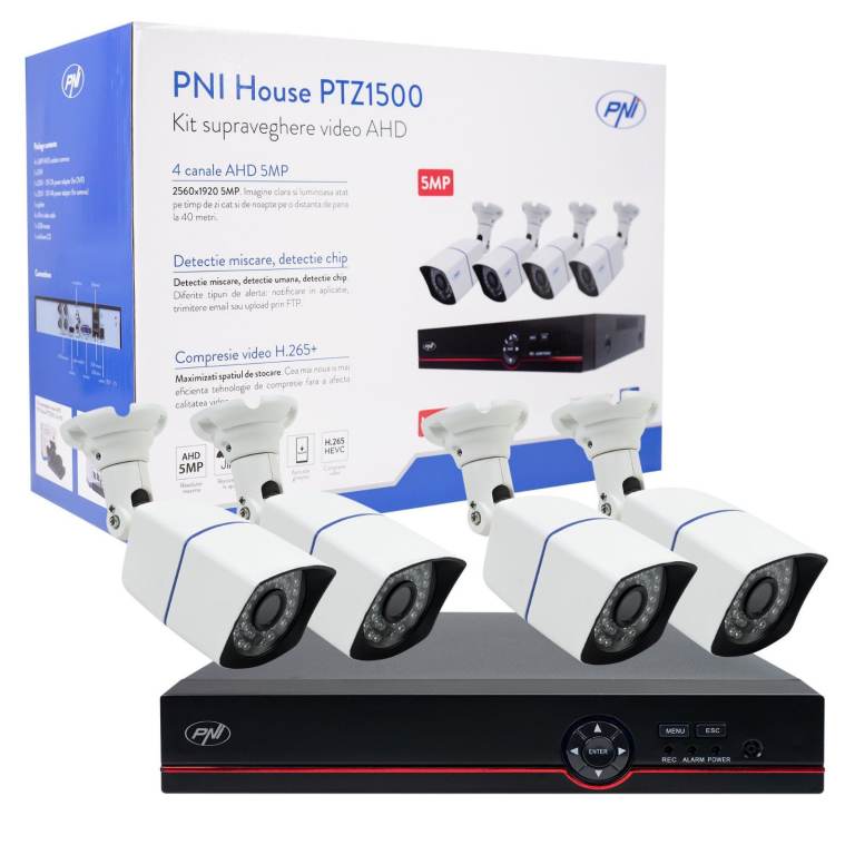 4 Camera CCTV System 4CH DVR 5MP HD Home Outdoor Security Kit Brand New
