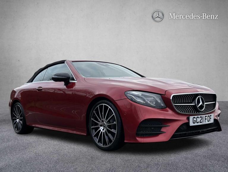 2021 Mercedes-Benz E Class E300d AMG Line Night Ed Premium+ 2dr 9G-Tronic Convertible Diesel Auto...