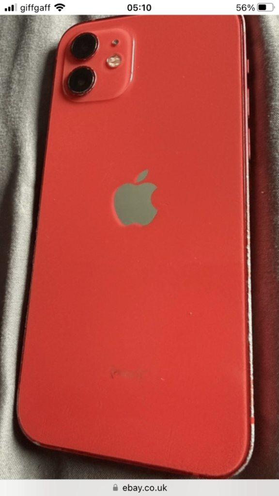 Apple iPhone 12 unlocked 64gb looks nearly new fully works 