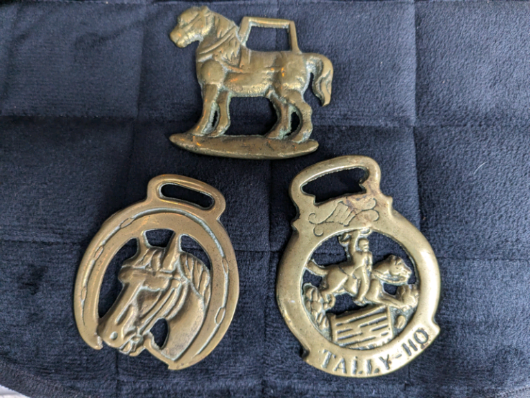3x Horse Brasses