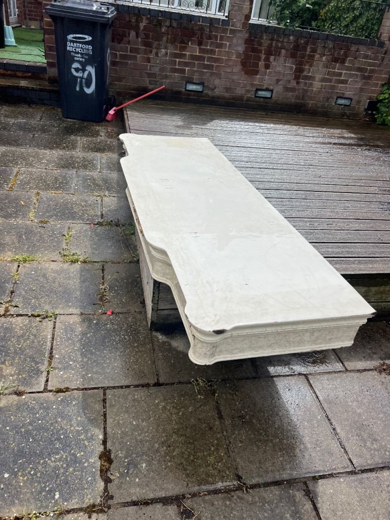  Solid Wood Wardrobe & Bed Frame (Dismantled)