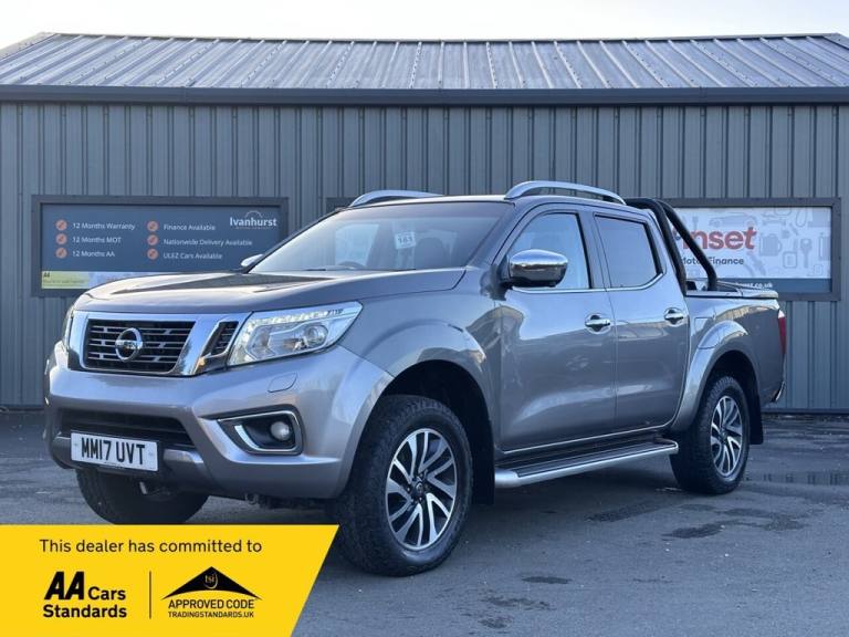 2017 Nissan Navara 2.3 dCi Tekna Pickup Double Cab 4dr Diesel Auto 4WD Euro 6 (190 ps) PICK UP Di...