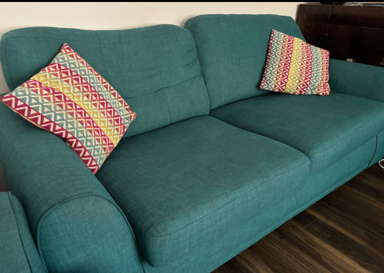 Green DFS Sofa 