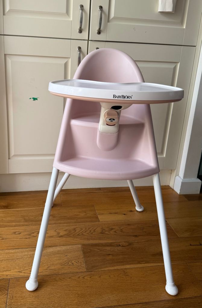 image for Babybjörn Pink high chair £45