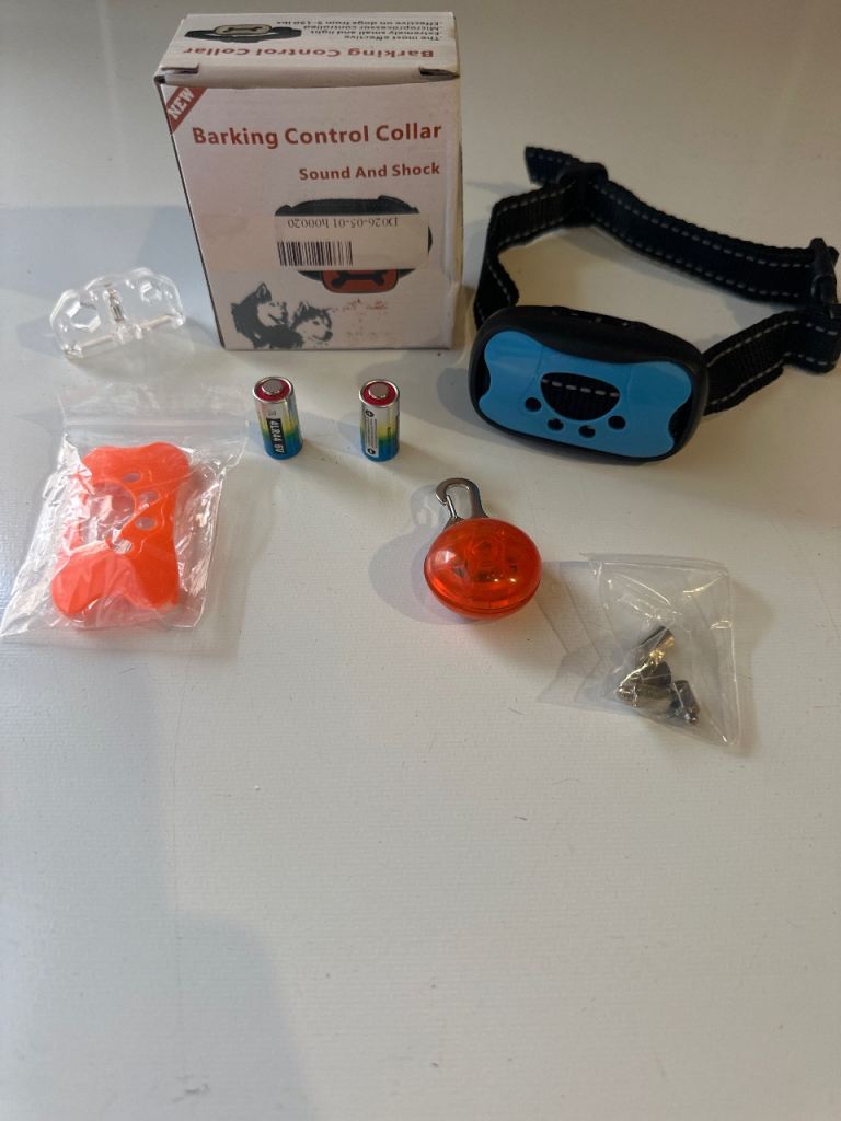 Barking control collar New