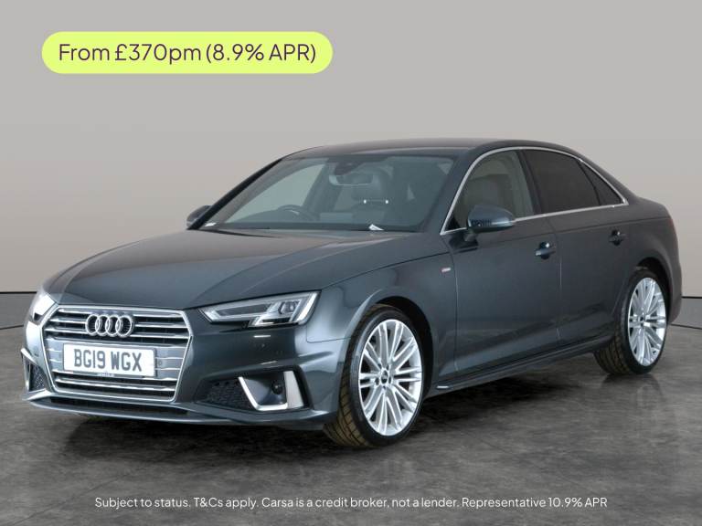 2019 Audi A4 2.0 TDI 35 S line Saloon 4dr Diesel S Tronic Euro 6 (s/s) (150 ps) - WIFI - Saloon D...